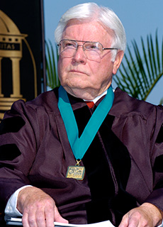Henry E Brown CCU Honorary Degree image 2005